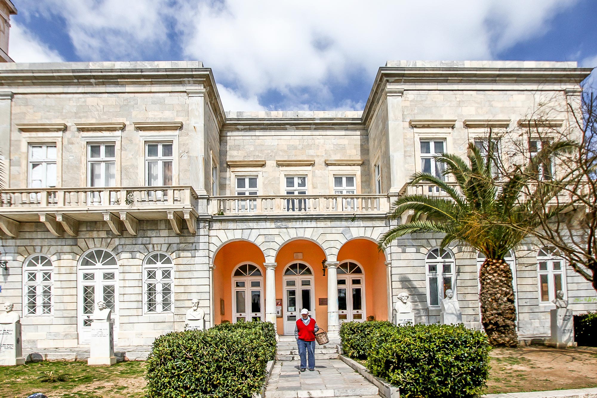 Library mansion Hermoupolis Syros