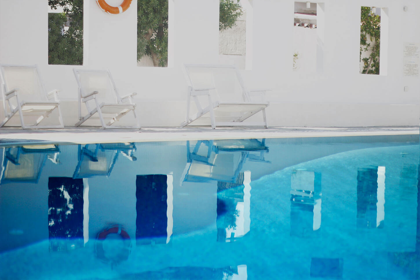 Our pool in Galissas beach